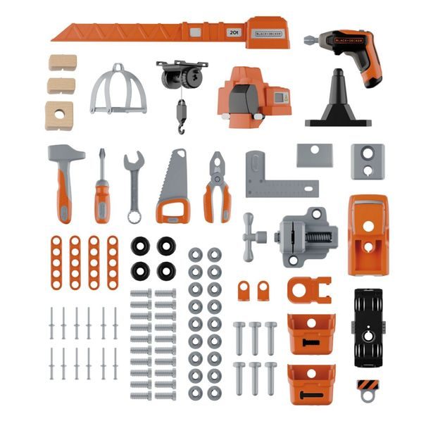 B&D Velká pracovní dílna s jeřábem