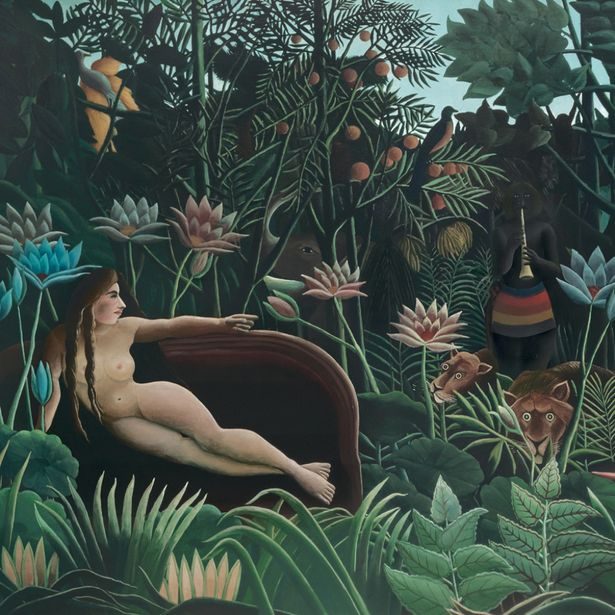 NOTIQUE Poznámkový kalendář Henri Rousseau 2027, 30 x 30 cm
