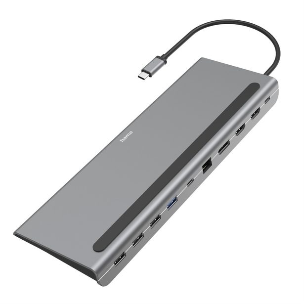 Hama USB-C hub ConnectOffice Pro, 10 připojení