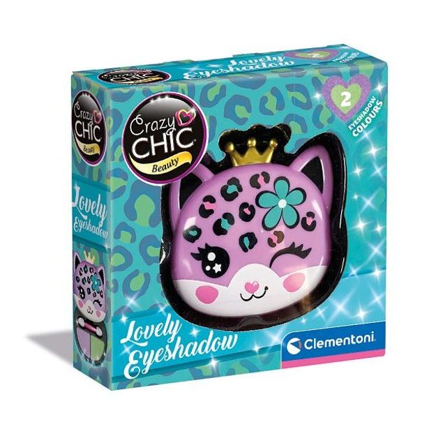 CLEMENTONI Crazy CHIC - Lovelly Collection - Oční stíny Leopard
