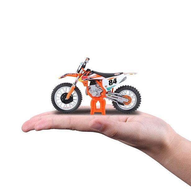 Bburago Bburago - Motocykl, CYCLE, Red Bull KTM 450 SX-F Factory Edition (2018), 1:18