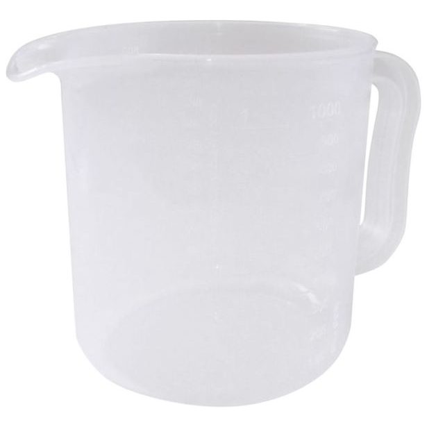 odměrka 1l PP mouka, cukr, mléčná,plast