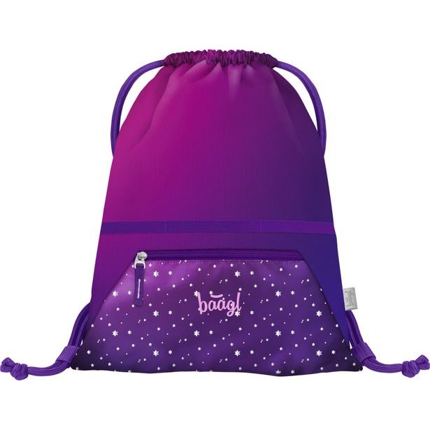 BAAGL SET 3 AIRY Koně srdce: batoh, penál, sáček