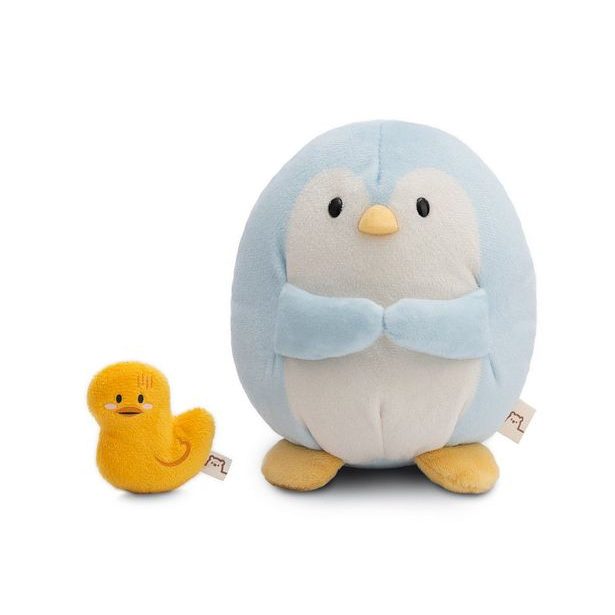 NICI NICI plyš MyMochi Tučňák Waddle 16cm s kačenkou v dárkovém balení, 11x12x6,5cm