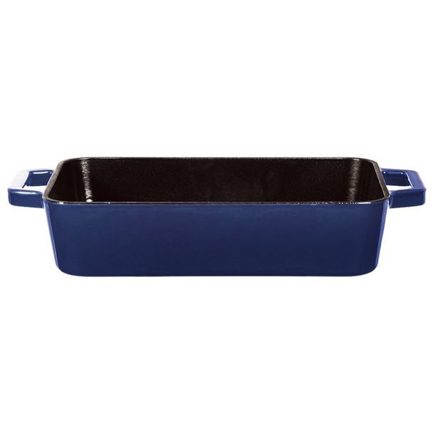 BERLINGERHAUS Pekáč litinový 37 x 21 x 7 cm Aquamarine Metallic Line BH-6524