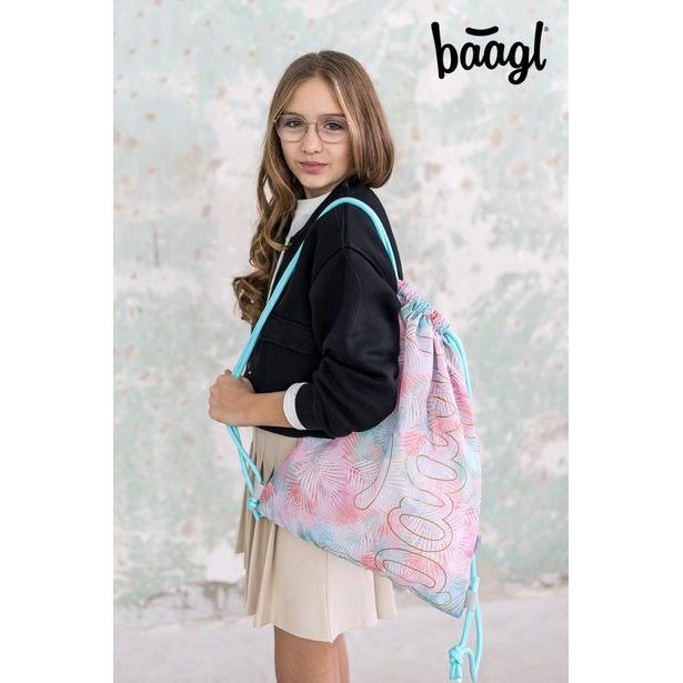 BAAGL SET 5 Skate Sunset: batoh, penál, sáček, ledvinka, obal na notebook