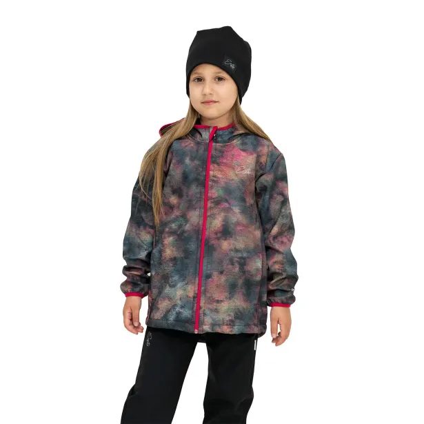 ESITO Dětská softshellová bunda DUO Rainbow - duhová