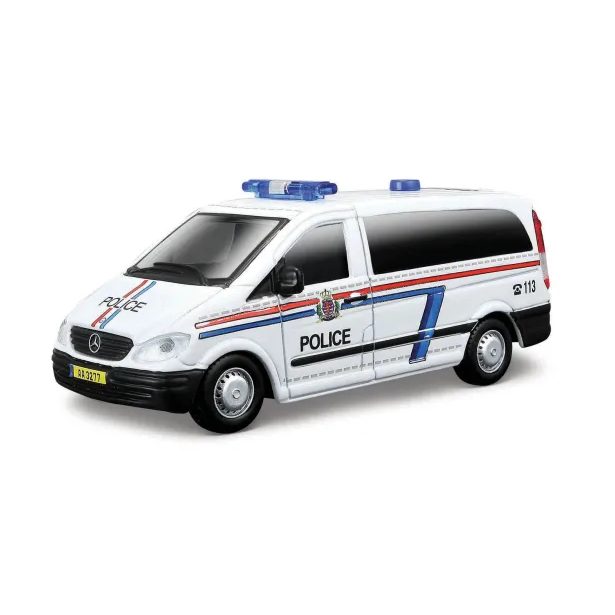 Bburago ASST 1:50 Emergency vehicles dodávky (24ks)