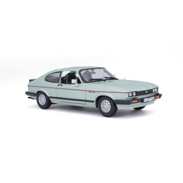Bburago 1:24 Plus Ford Capri 1982 light green