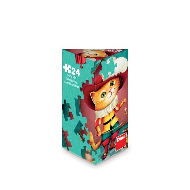 KOCOUR V BOTÁCH 24 triangl Puzzle