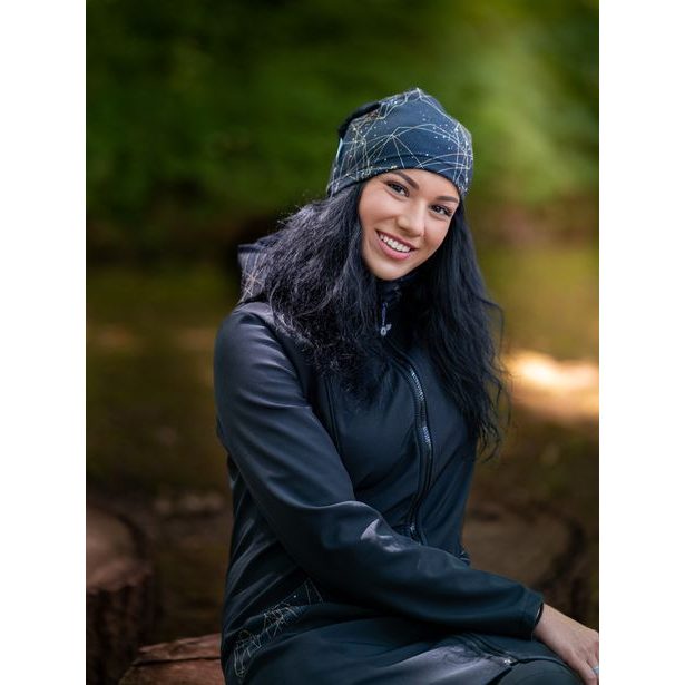 Unuo, Dámská čepice fleecová spadená, Šperky