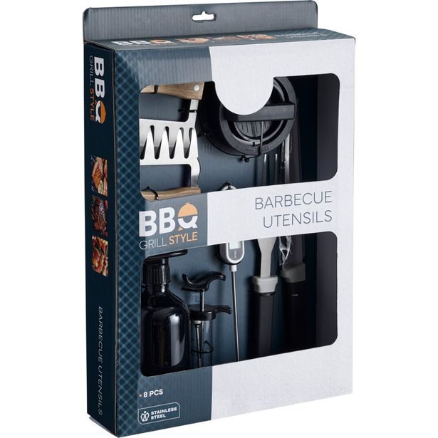 BBQ Grilovací nářadí sada 8 ks KO-C80901420