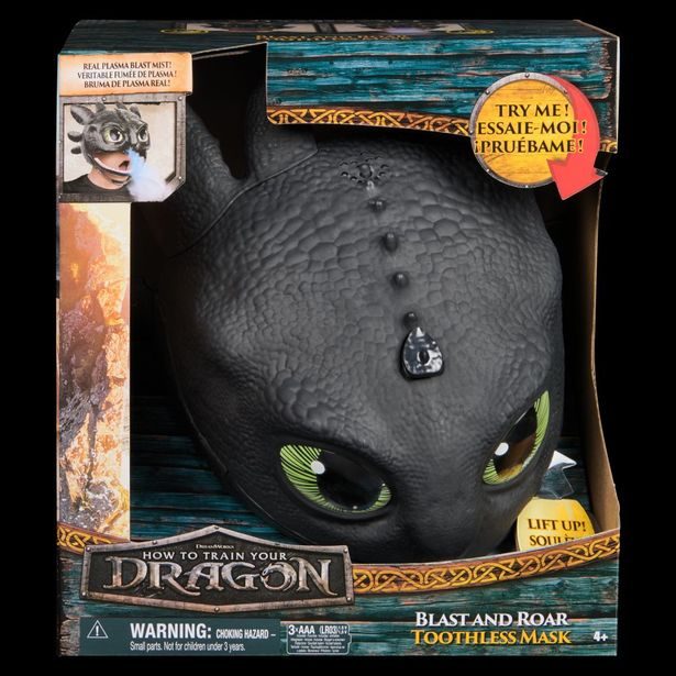 JAK VYCVIČIT DRAKA MASKA BEZZUBKY SE ZVUKY A SVĚTLY