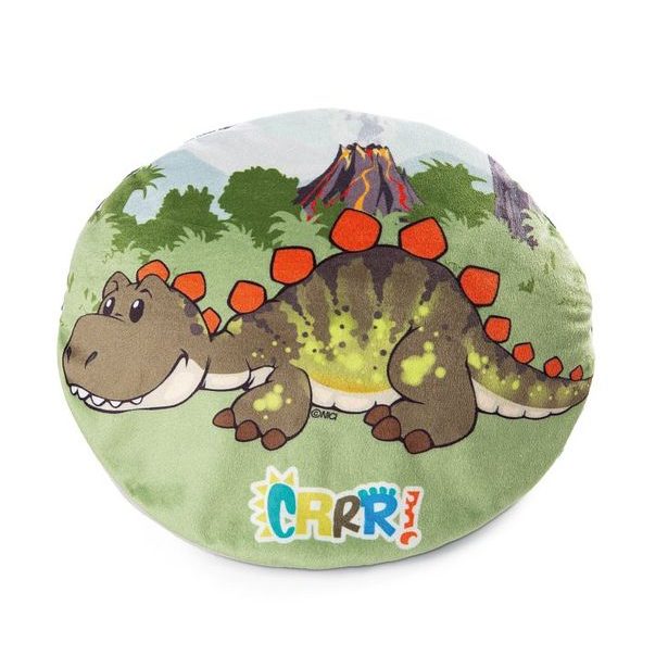 NICI NICI polštář oboustranný Dino Tony-Rex Fossily 32x26cm, fosforeskující ve tmě, GREEN