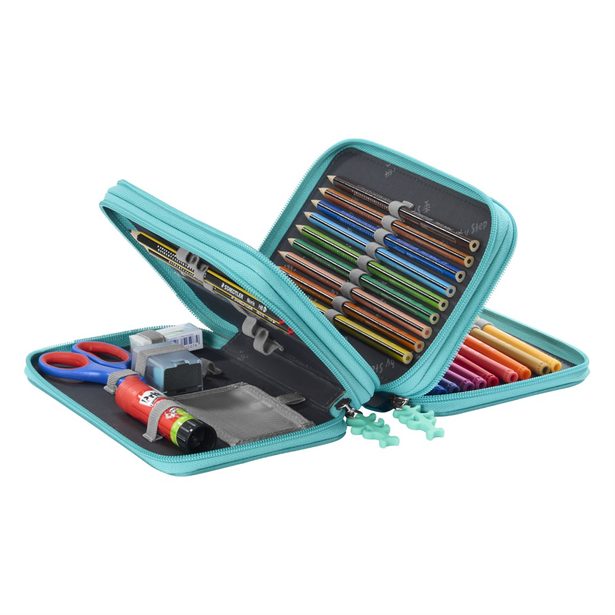 Vybavený třípatrový penál Step by Step XXL, Turtle Josie