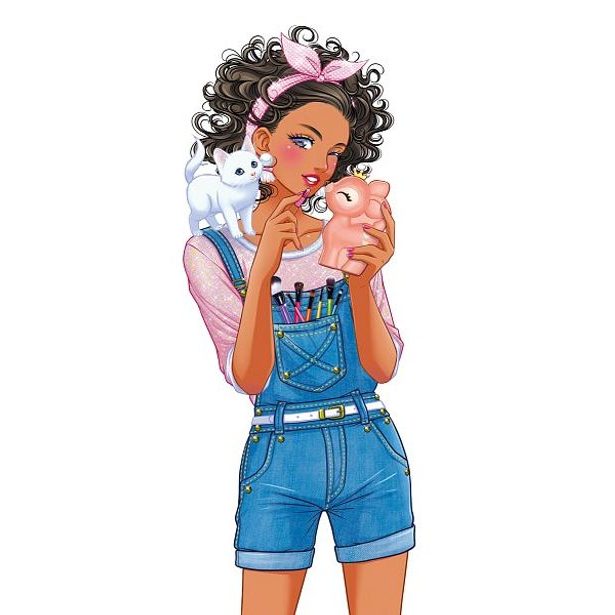 Crazy CHIC - Make-up sada koloušek