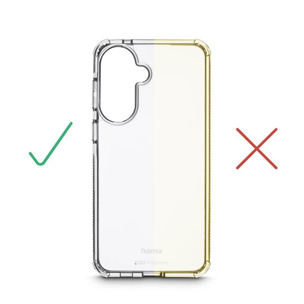 Hama Extreme Protect, kryt pro Samsung Galaxy A57 5G, D3O®, nežloutne, průhledný