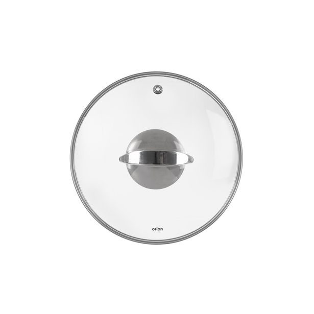 O Poklice sklo pr. 16 cm nerez úchyt loop