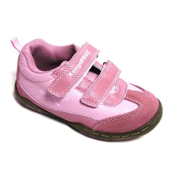 Dětská obuv Kangaroos OLDPINK/WHT; Velikost bot: 25
