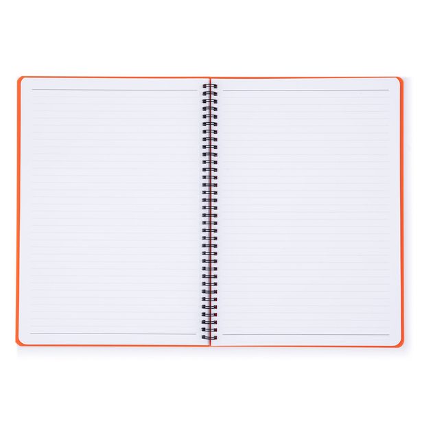 Twin wire blok A4 PP NEO COLORI oranžová