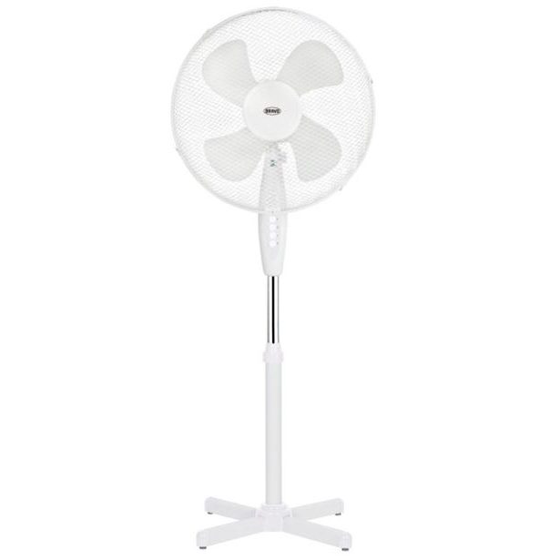 ventilátor stojan B-5022, vrt. d38cm, 45W, křížový podstavec