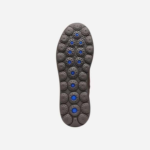 Tmavě hnědá dámská kotníková obuv Geox Spherica EC4.1