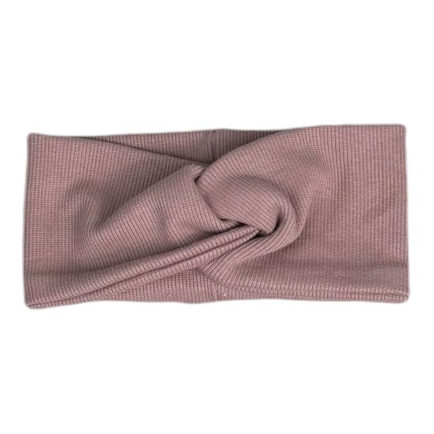 Dívčí čelenka s křížením MY MIMI - Mauve