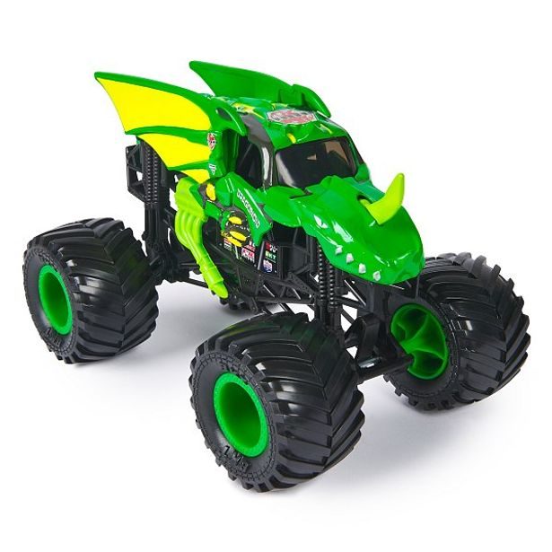 SpinMaster MONSTER JAM - sběratelský kovový model Monster Truck, Grave Digger, assort, 1:24