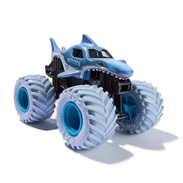 SpinMaster MONSTER JAM - sběratelský kovový model auta Monster Truck, set 2 modelů, assort, 1:64
