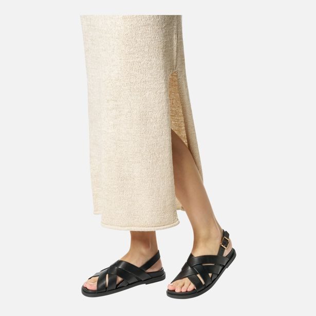 Černé dámské sandály Geox Adelash