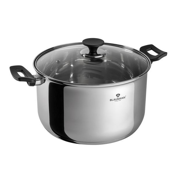 BLAUMANN Kastrol nerezový s poklicí 26 cm Gourmet Line BL-3857