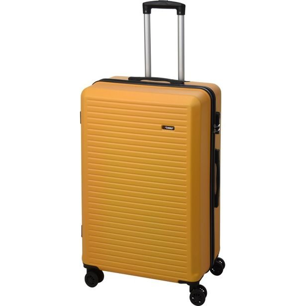 PROWORLD Cestovní kufr na kolečkách sada 3 ks 50/60/70cm žlutá KO-DG4700040