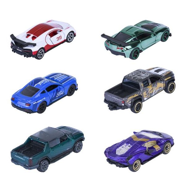 Autíčko Deluxe Cars, 6 druhů