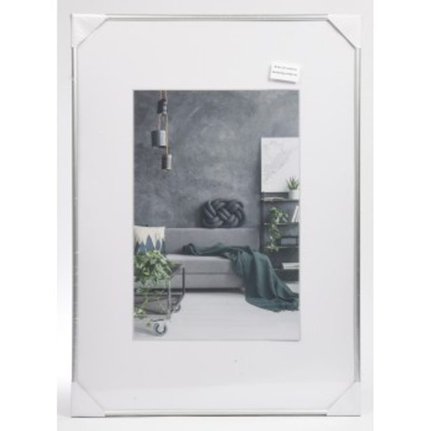 Hama rámeček hliníkový DETROIT, stříbrná, 50x70 cm, plastové sklo