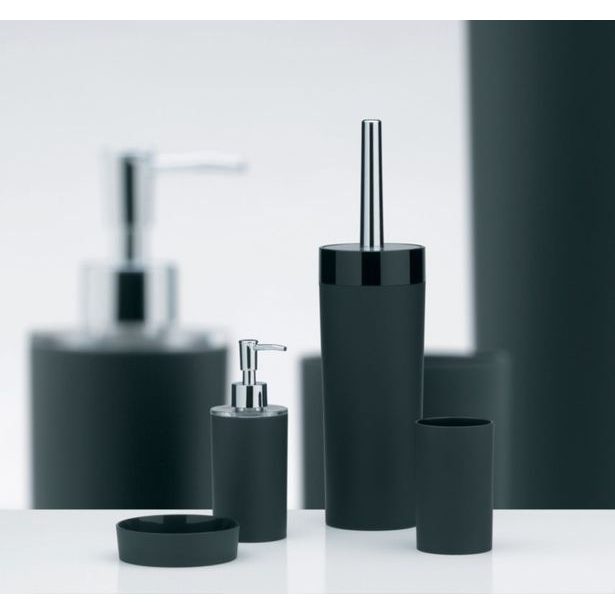 KELA Dávkovač mýdla DARK ABS-plast KL-21737