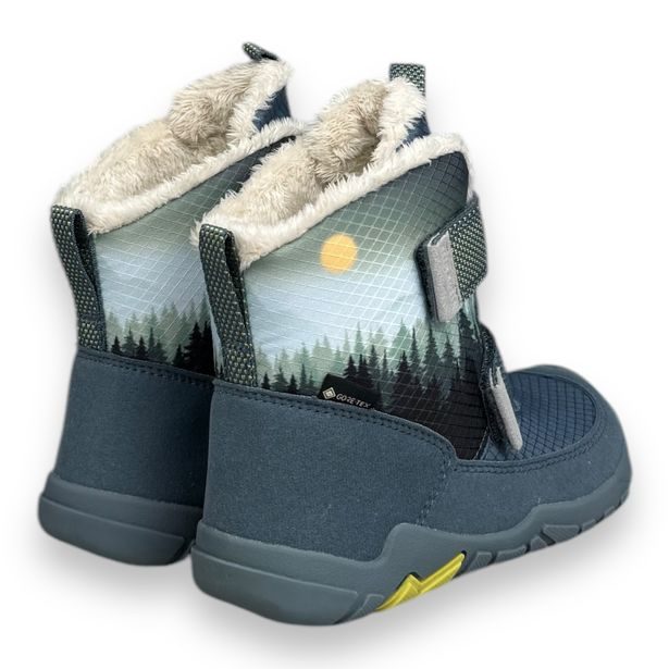 Zimní boty Superfit BareFit 1-006039-8000 TRACE BLAU/GELB