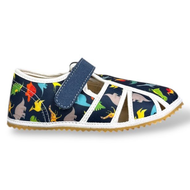 Dětské barefoot bačkory Jonap - Dino