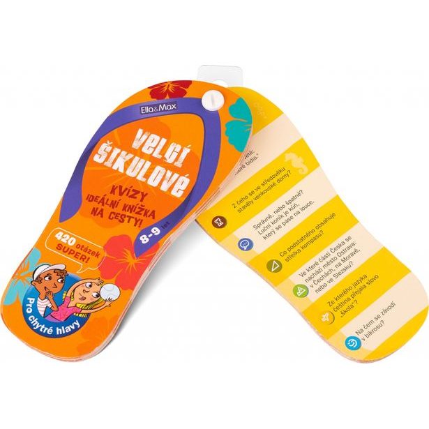 VELCÍ ŠIKULOVÉ, 8-9 let – Kvízy na cesty Baagl