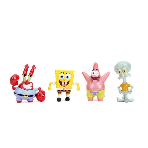 Sponge Bob figurka 2,5", 4druhy, DP12, Wave 1