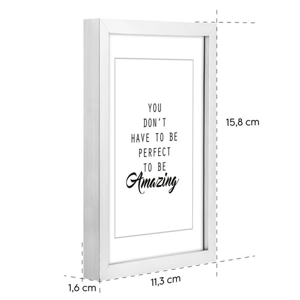 Hama rámeček plastový CHIARO, bílá, 10x15 cm