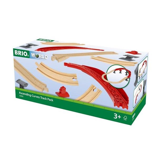 Set stoupajících kolejí