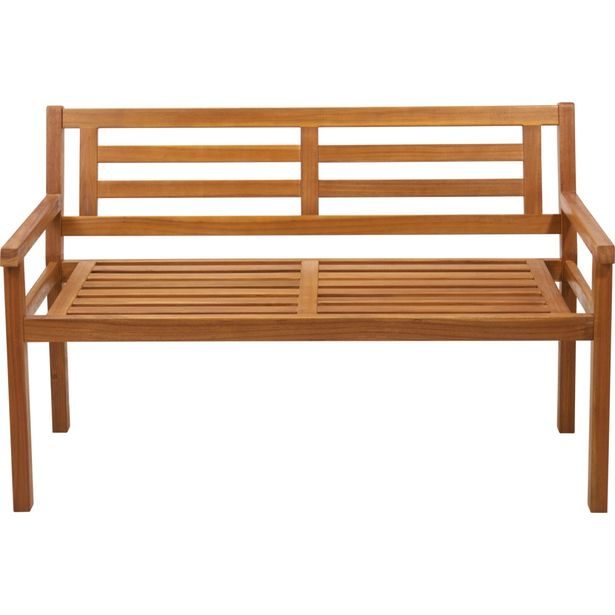 PROGARDEN Zahradní lavice 120 x 57 x 75 cm akát KO-VM7000050