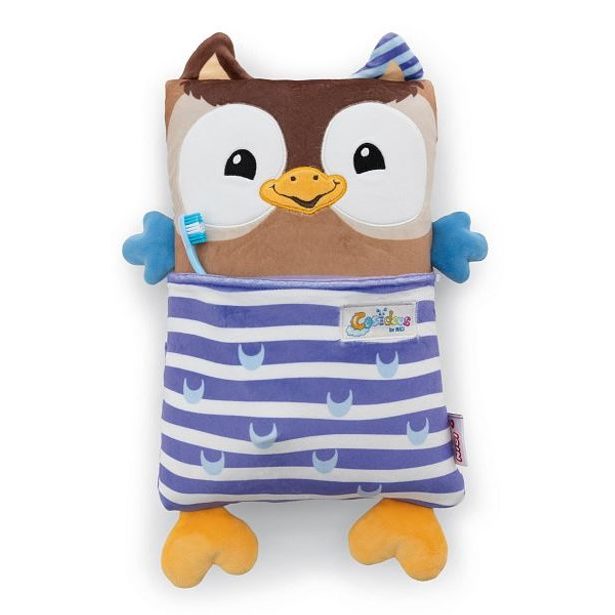 NICI NICI Cosidoos plyš Sova oboustranný motiv 30x20cm