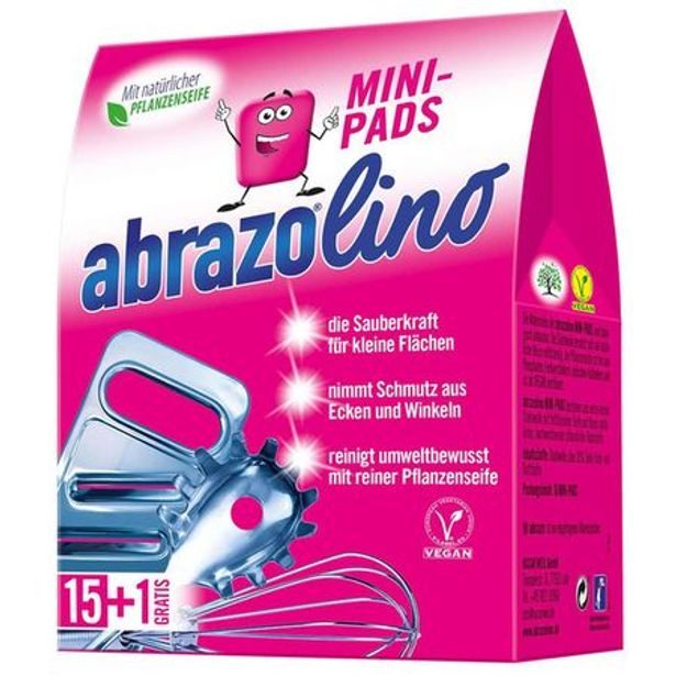 drátěnka 15+1gratis ks, ABRAZOlino-MINI napuštěná