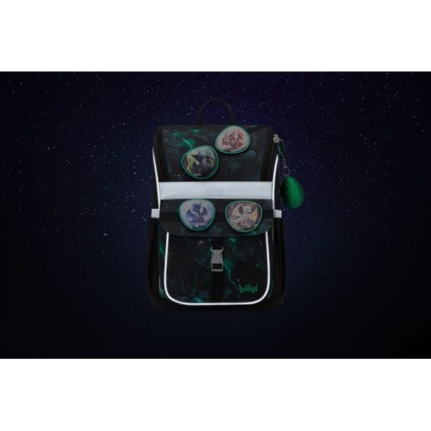 BAAGL SET 5 Zippy Draci: aktovka, penál, sáček, zástěra, peněženka