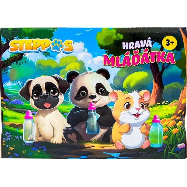 STEPPOS Interaktivní štěňátko s lahvičkou
