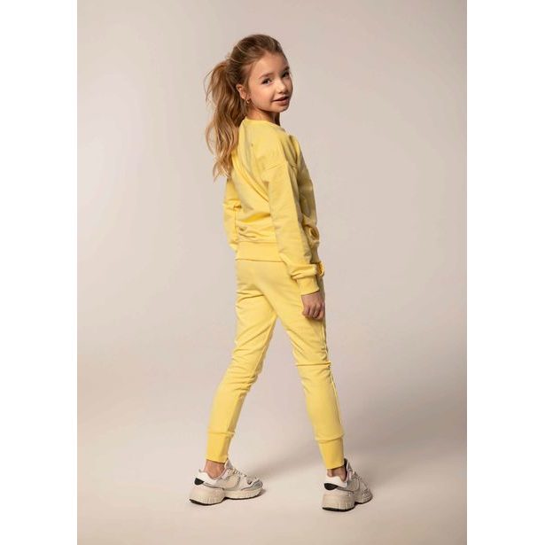 Tepláková souprava MÁMA A DCERA žlutá