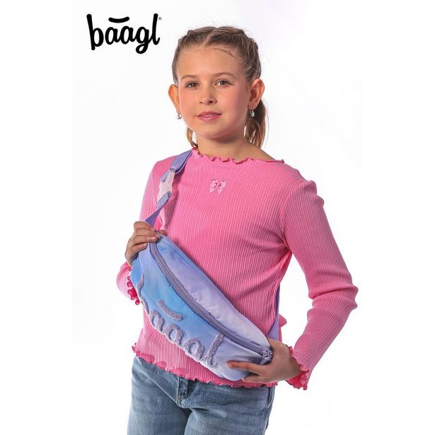 BAAGL SET 5 Core Sky: batoh, penál, sáček, ledvinka, obal na notebook