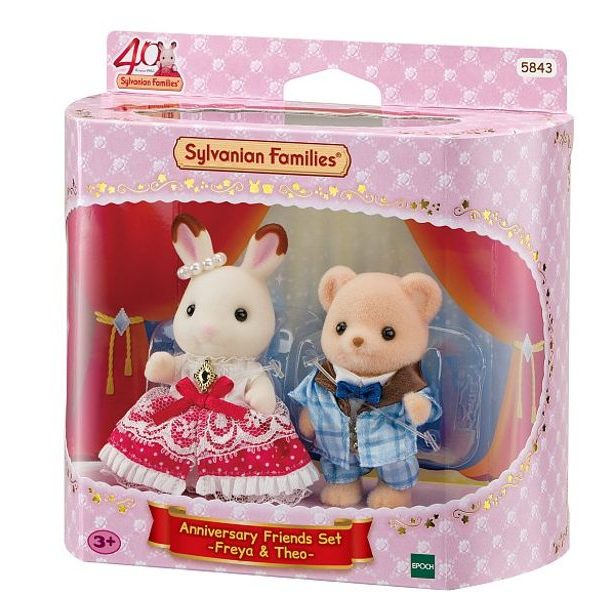 Sylvanian family Narozeninová oslava ke 40. výročí Freya a Theo