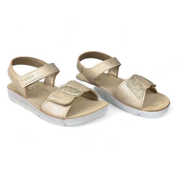 Dívčí elegantní sandály Befado - Béžové